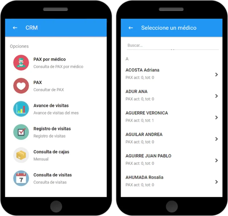 Seguimiento de fuerza de ventas y alta criticidad